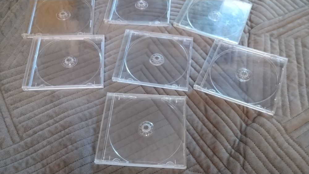Коробочки толстые для аудио компакт дисков сд диски