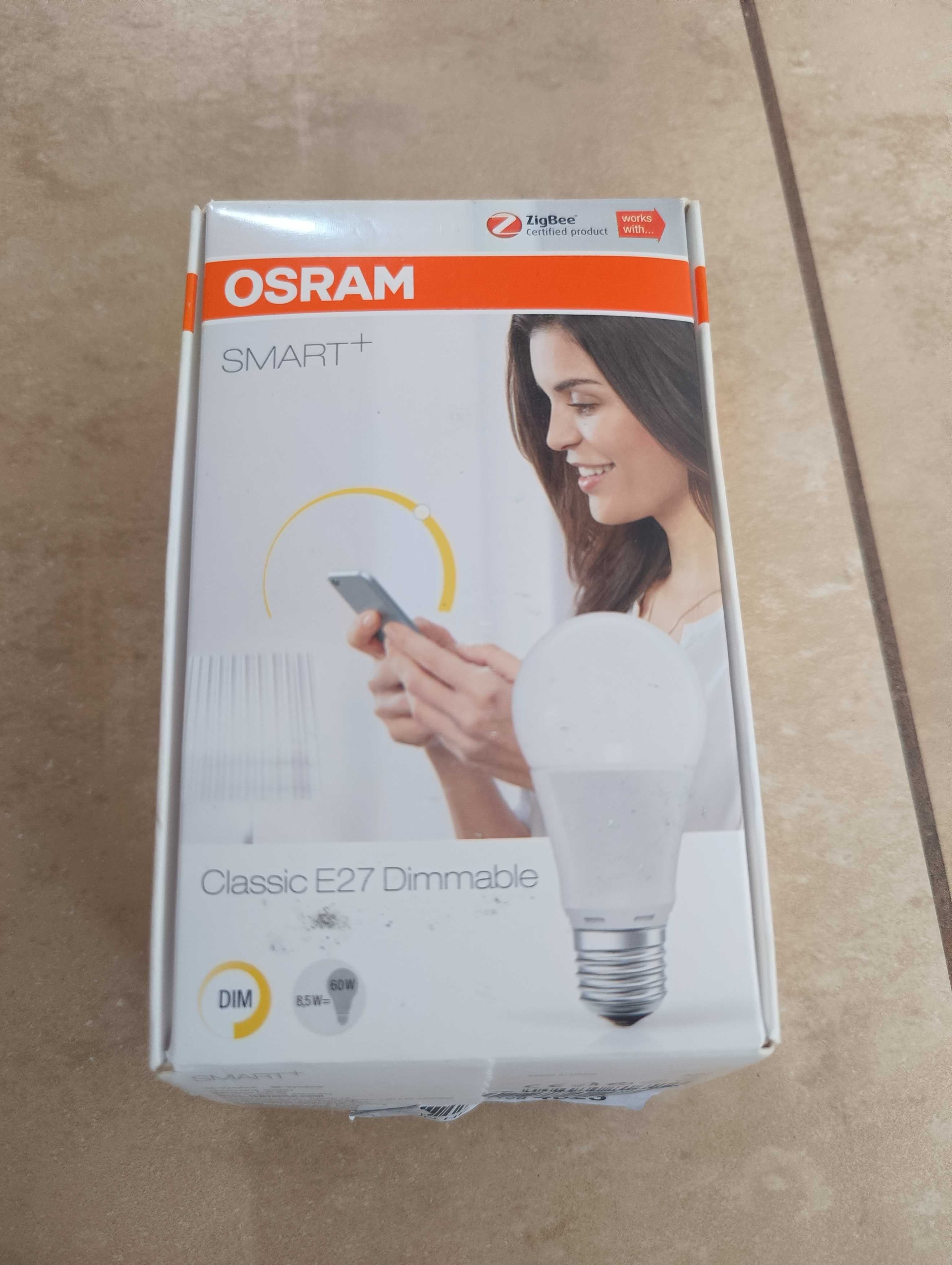 Osram Smart+ Led, Zigbee Żarówka z Trzonkiem E27, Ciepła Biel NOWA