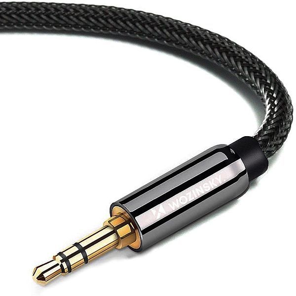 Wozinsky przedłużacz mini jack (żeński-męski) przedłużka Aux 5 m czarn