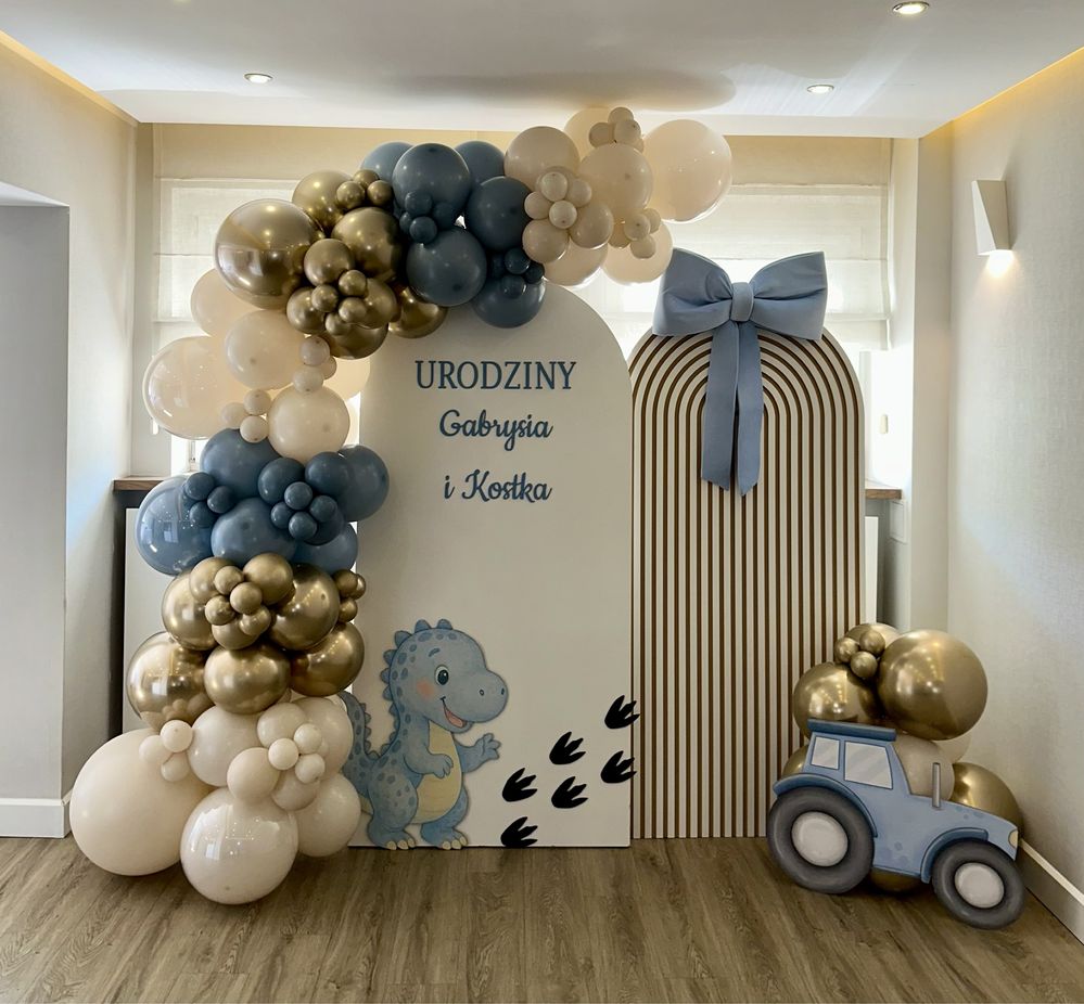 Ścianki balonowe ścianka dekoracyjna balony fotobudka 360