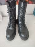 Botas pretas couro