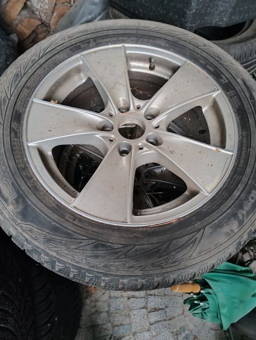 Диски з шинами р18  5*120 BMW X5