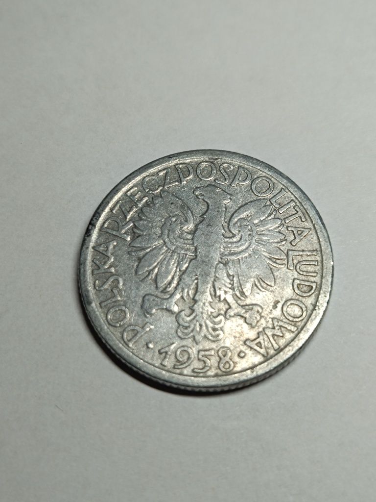 2 złote 1958 PRL ładna