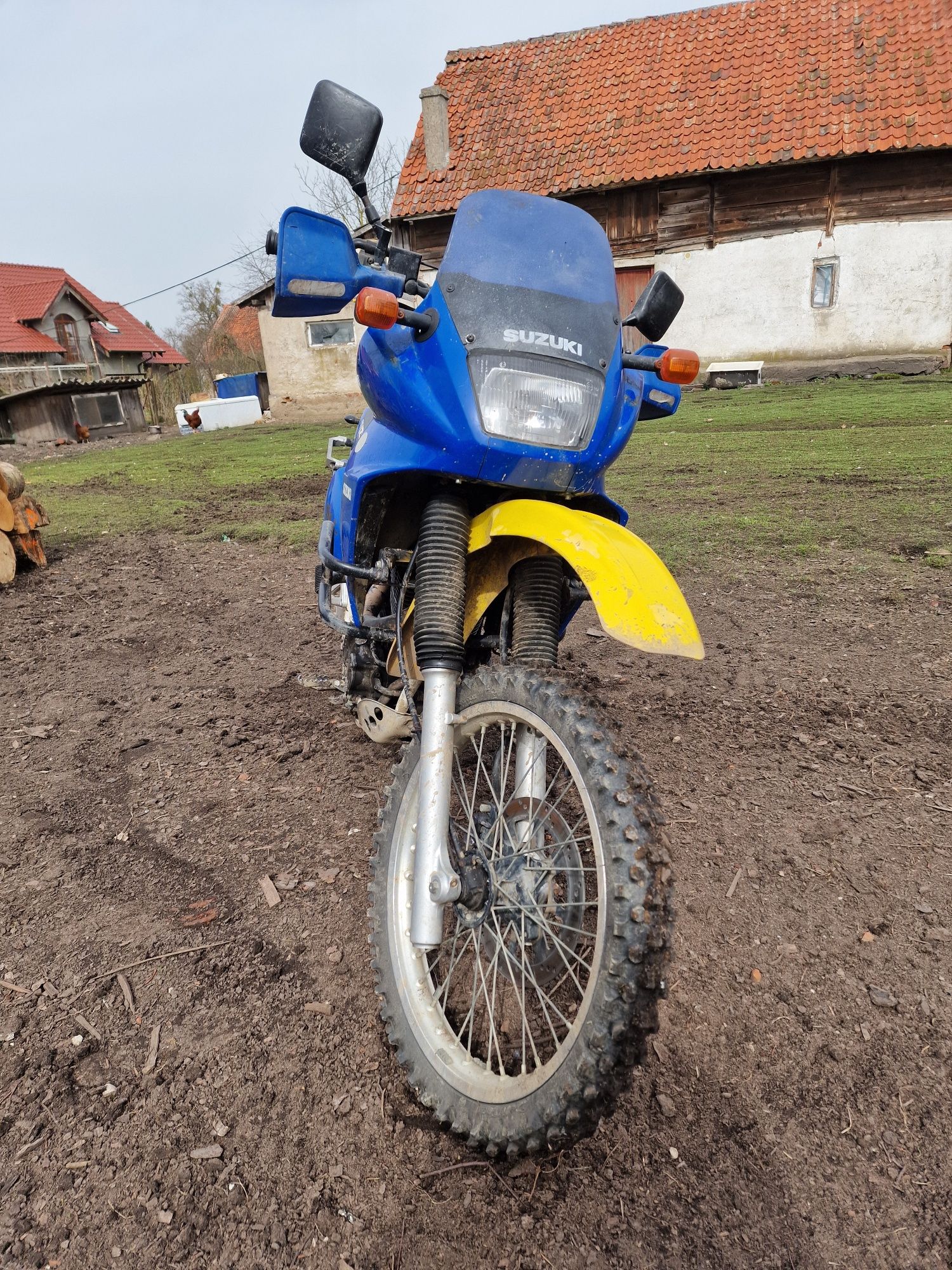 Suzuki dr 650rs + drugi silnik na części, nowy rozrząd, zamiana