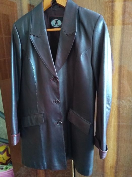 Шкіряний піджак