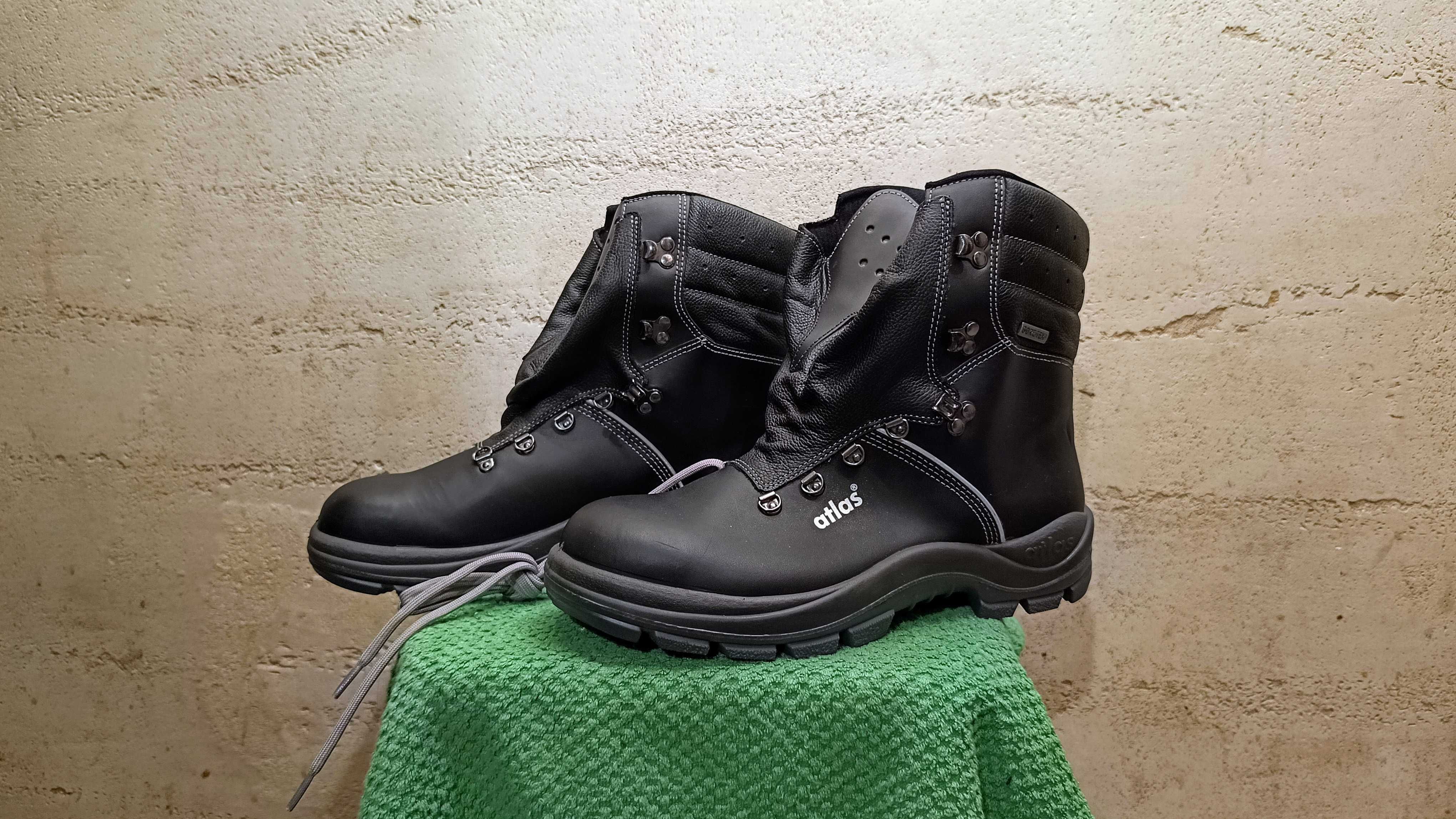 Buty robocze ATLAS SP790 S3 r.43 skóra Gore-Tex nowe stan idealny