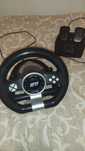 Руль і педалі ігрові ACME Racing Wheel Sti PC Black