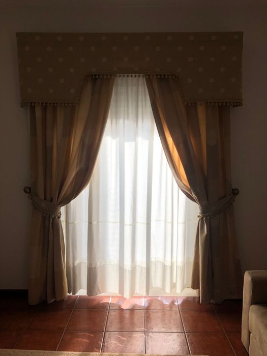 Cortinados + Bandas + Sanefas