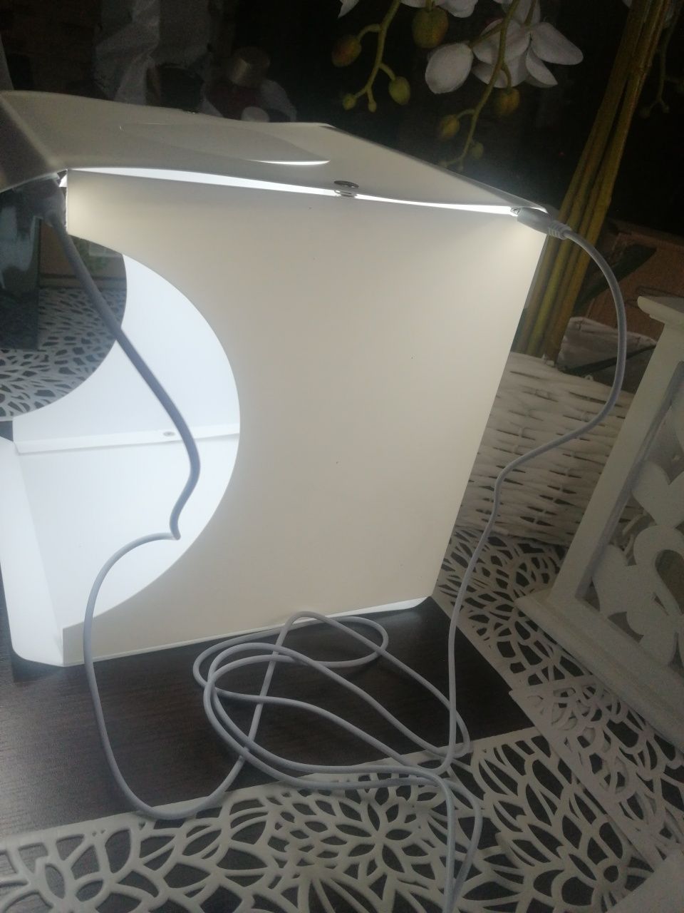 Mini studio przenośne 20* 20 cm led posiadam jeszcze 2 szt