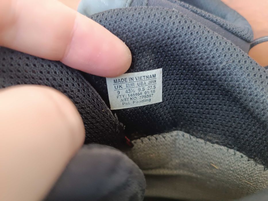 Ботинки берцы Salomon 4 D Quest Gore tex 43 размер 27.5 см трекинг