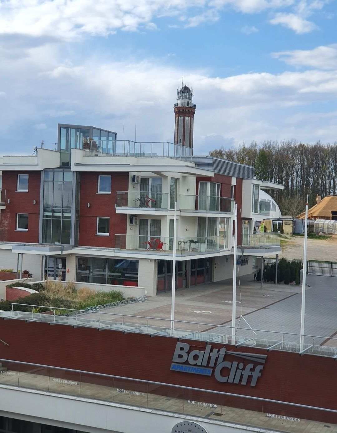 Apartament w Niechorzu w Baltic Cliff z widokiem na latarnię