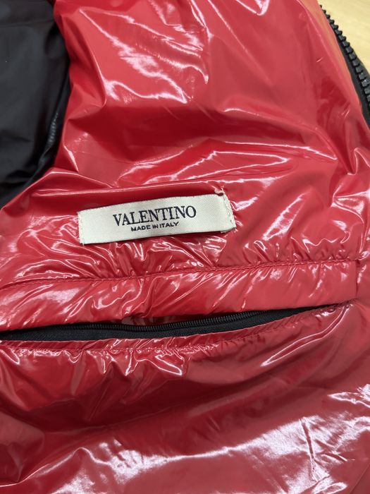 Пуховик moncler x valentino