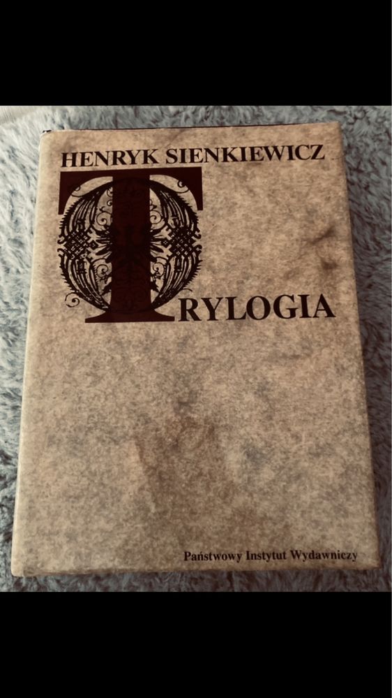 Książka Trylogia Henryk Sienkiewicz