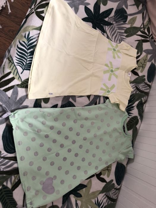 Sukienki dziewczęce 2 SZT r 116/122