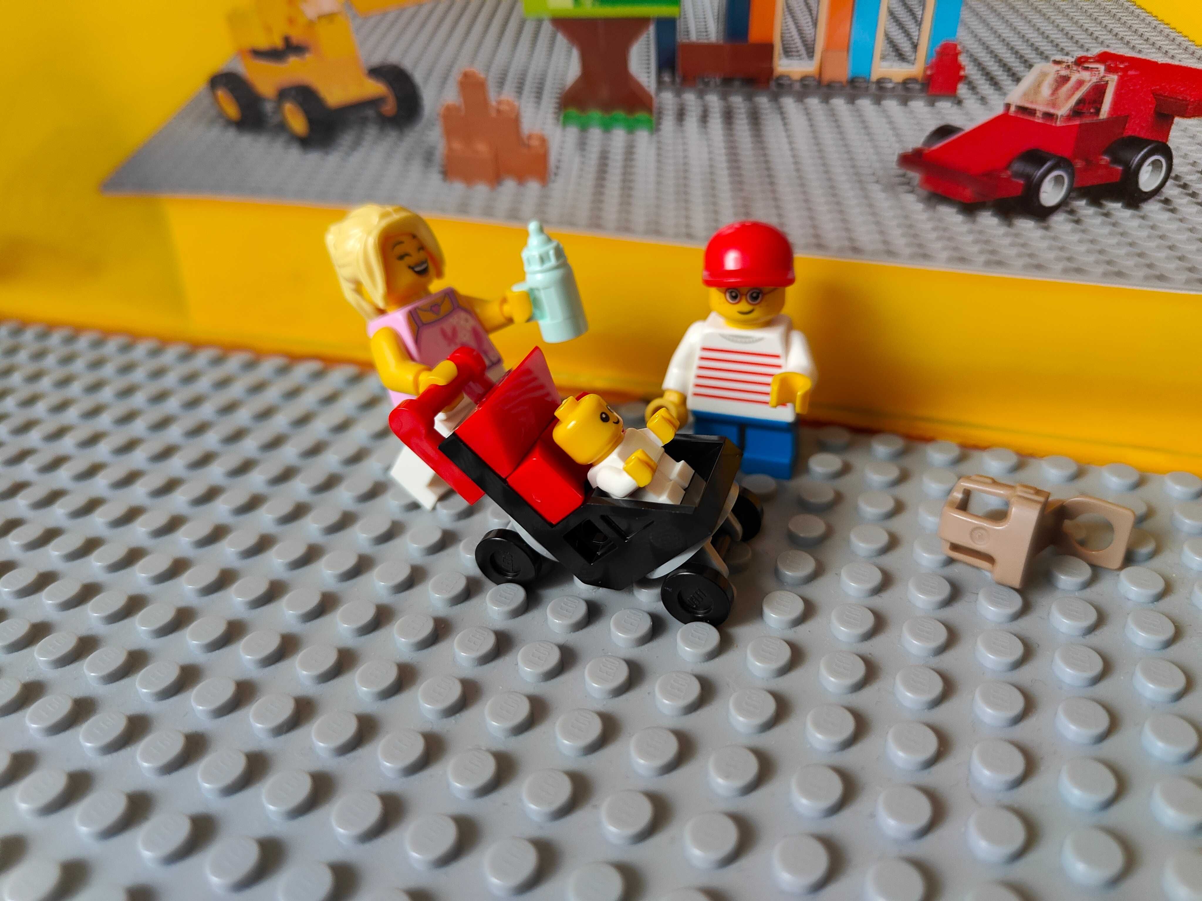 LEGO niemowlę + dziecko + mama + wózek + nosidełko #12