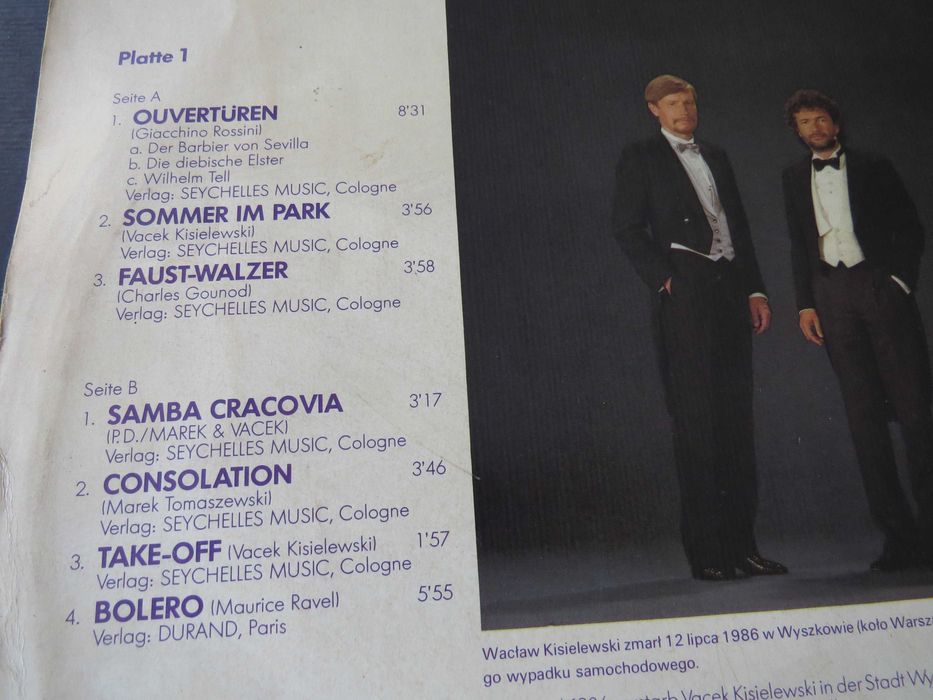 Płyta winylowa MAREK I WACEK the last concert