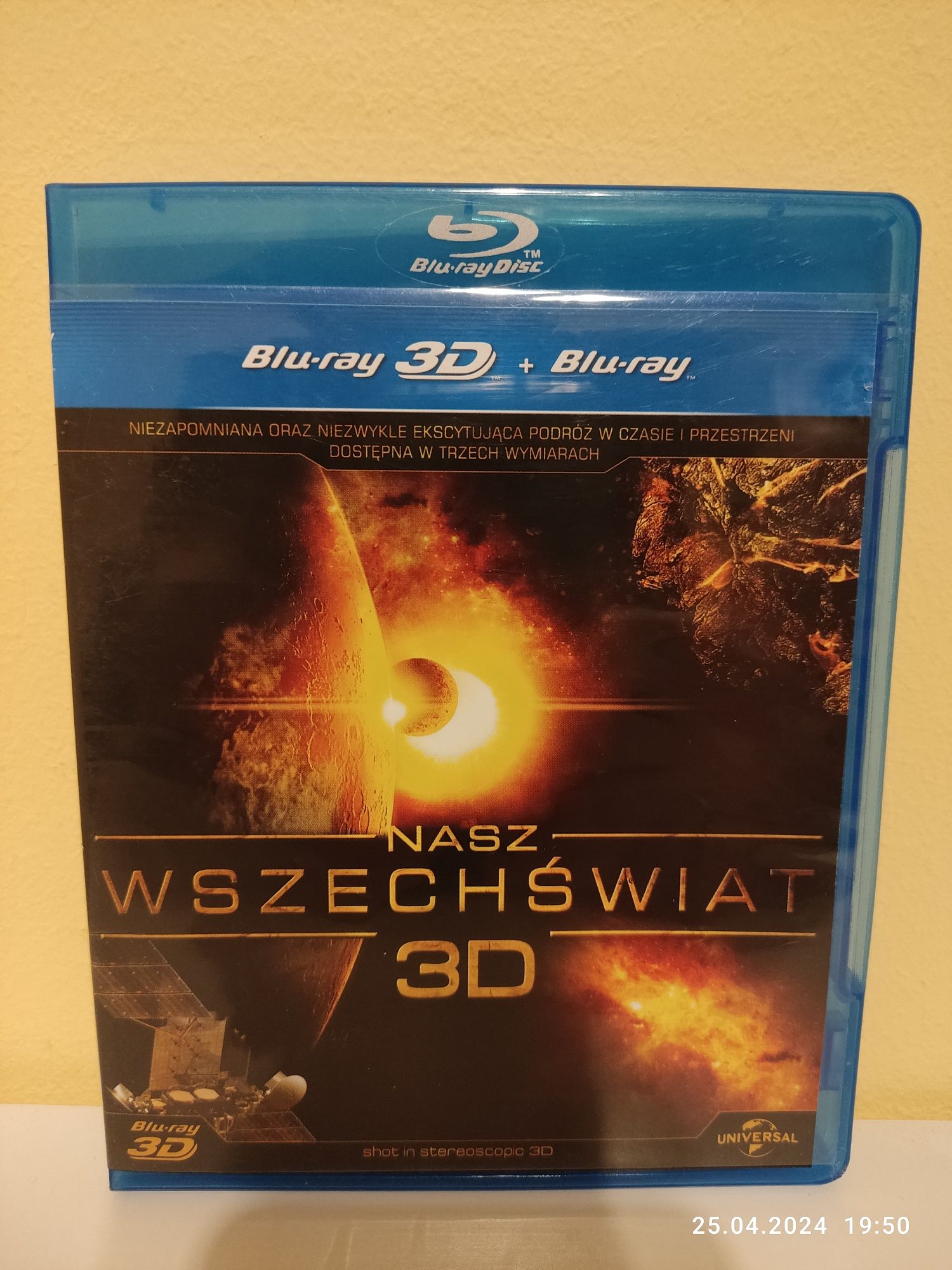 Zestaw filmów Blu ray 3D Życie Pi Nasz wszechświat Ocean przygód