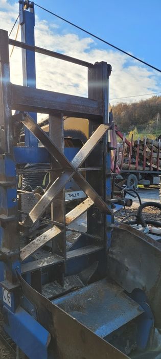 Piło łuparka, kombajn do drewna kominkowego