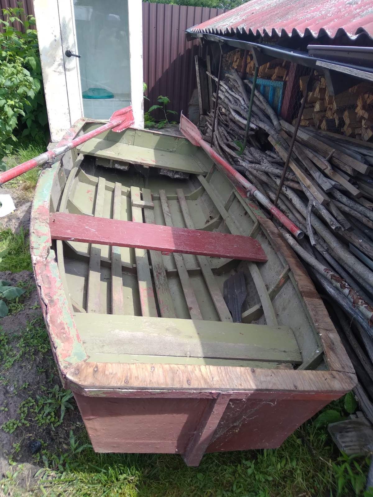 Продам фанерний човен