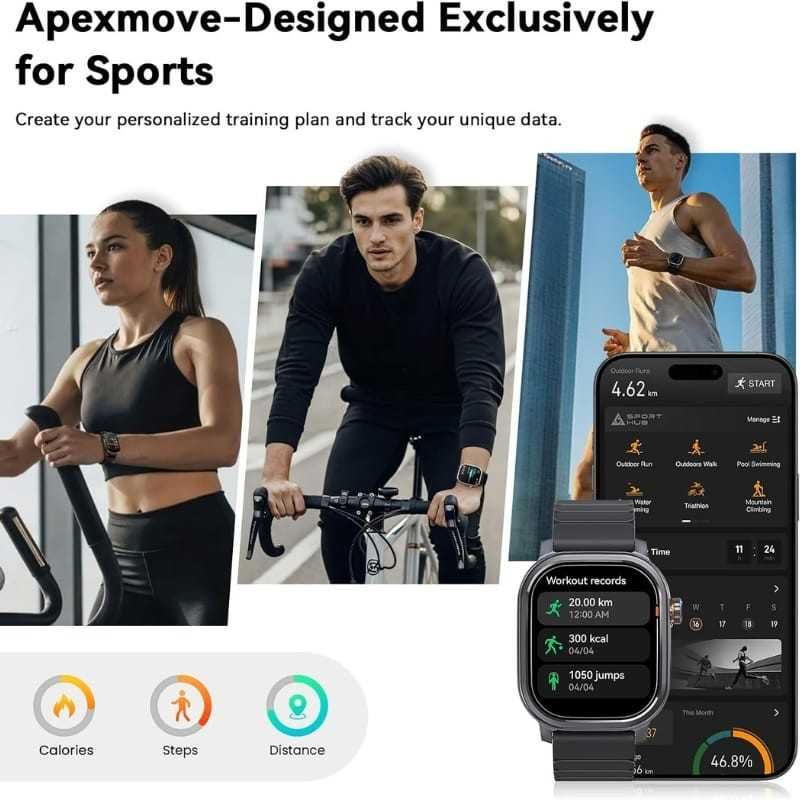 Kospet Pulse Smartwatch IP68 (Chamadas)