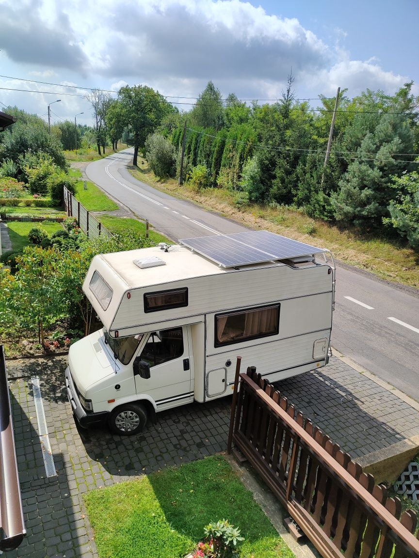 Fiat Talento kamper camper 1991r. Fotowoltaika markiza