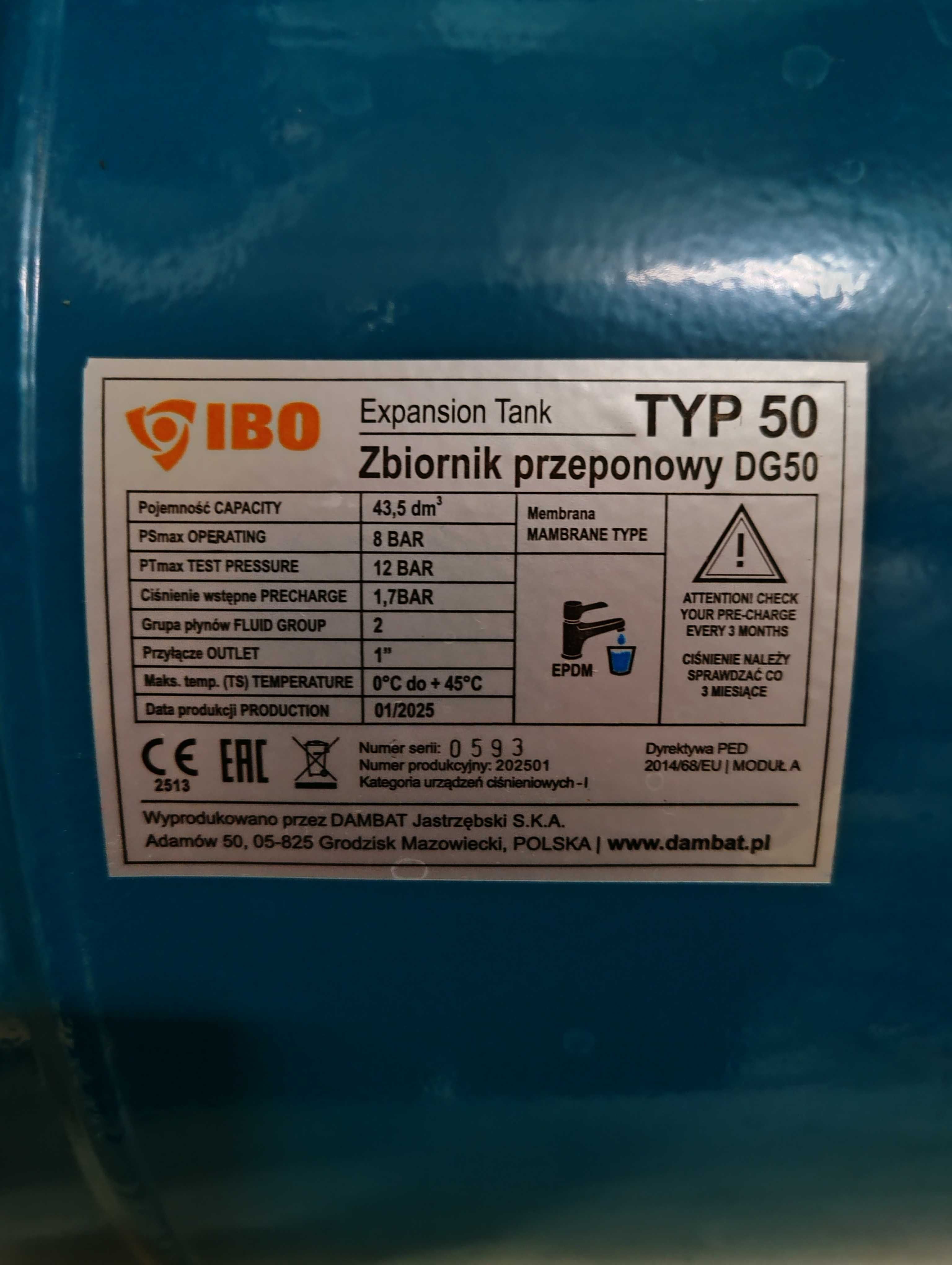 Zestaw Hydroforowy Jet 1100 INOX + Zbiornik 50l - OUTLET