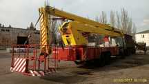 Продам автовышку АКП-30 с высотой подъема до 32 метров или в аренду