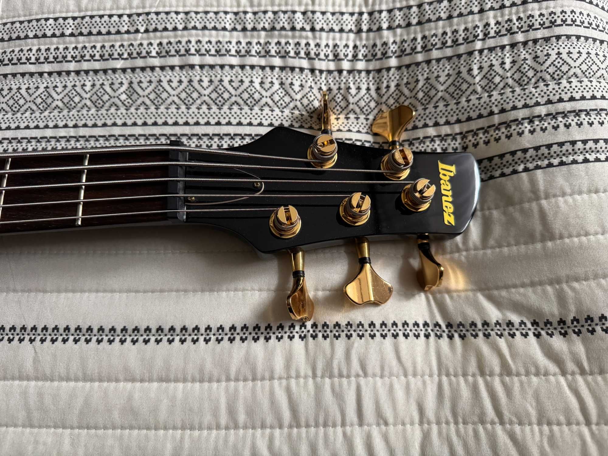 Gitara basowa Ibanez PIB1-BK (Peter Ivers signature)