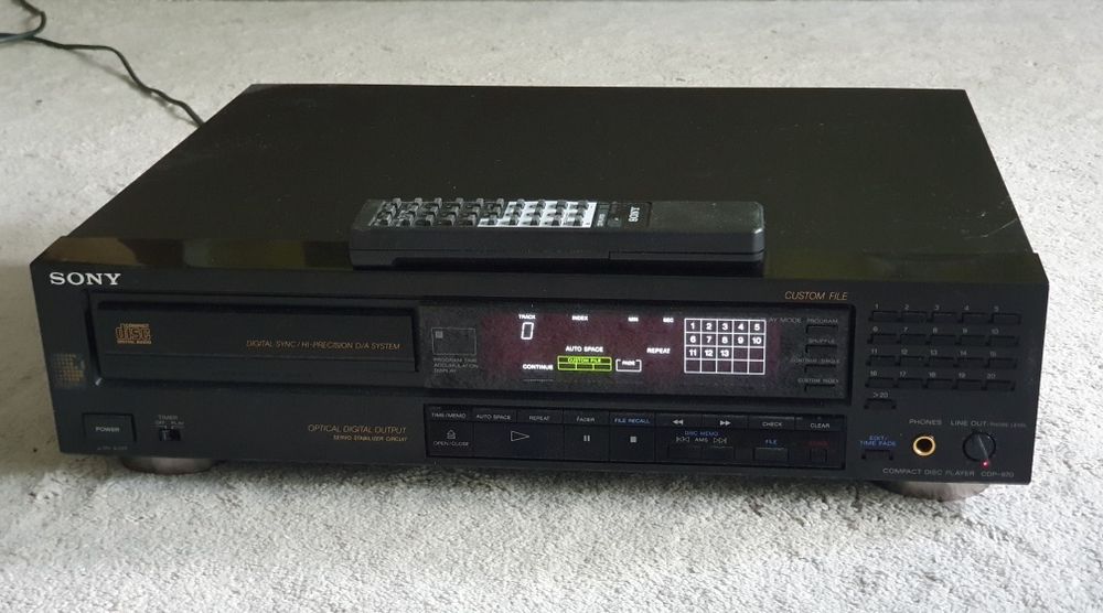 Odtwarzacz Sony CDP 970 Top Model/pilot
