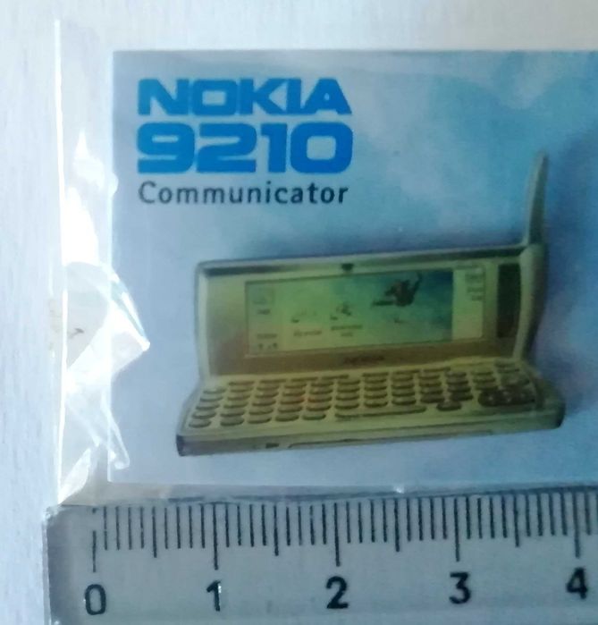 Pins e porta-chaves de publicidade á Nokia