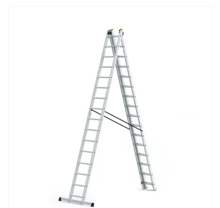 Drabina aluminiowa 3x16 PRO Wzmocniona promocja