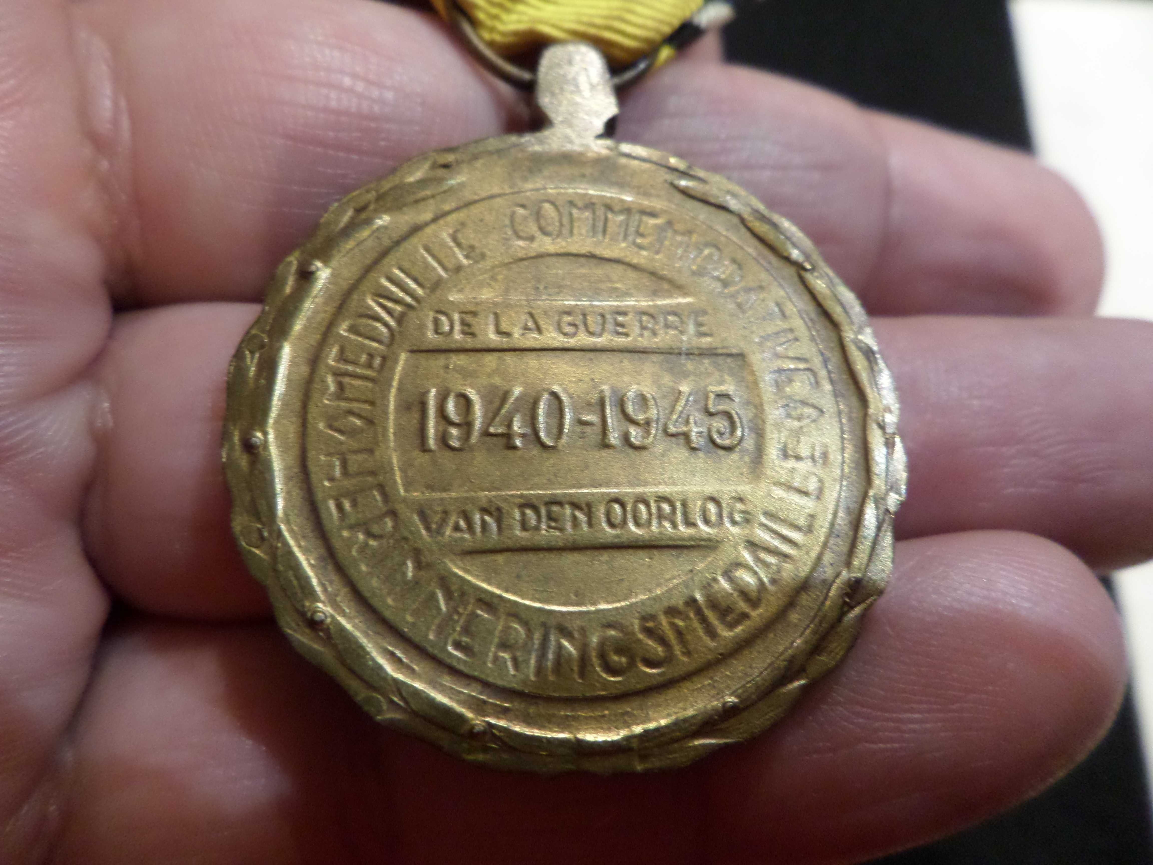 Medal Pamiątkowy za Wojnę 1940–1945 - Belgia