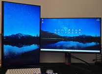 2 Monitory gamingowe AOC 27" 144hz