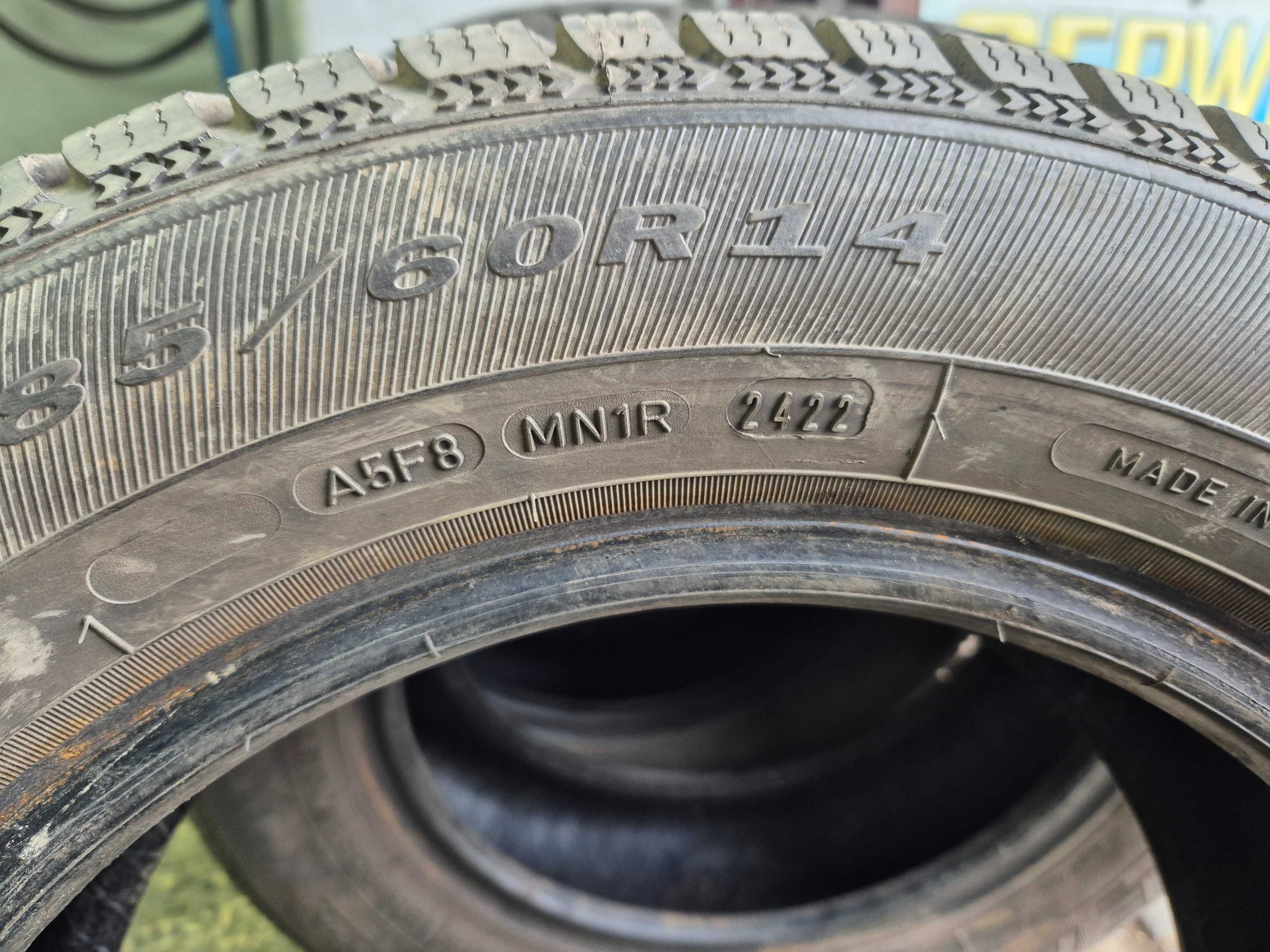 185/60r14 debica opony zimowe uzywane 2szt dostepne 2022r