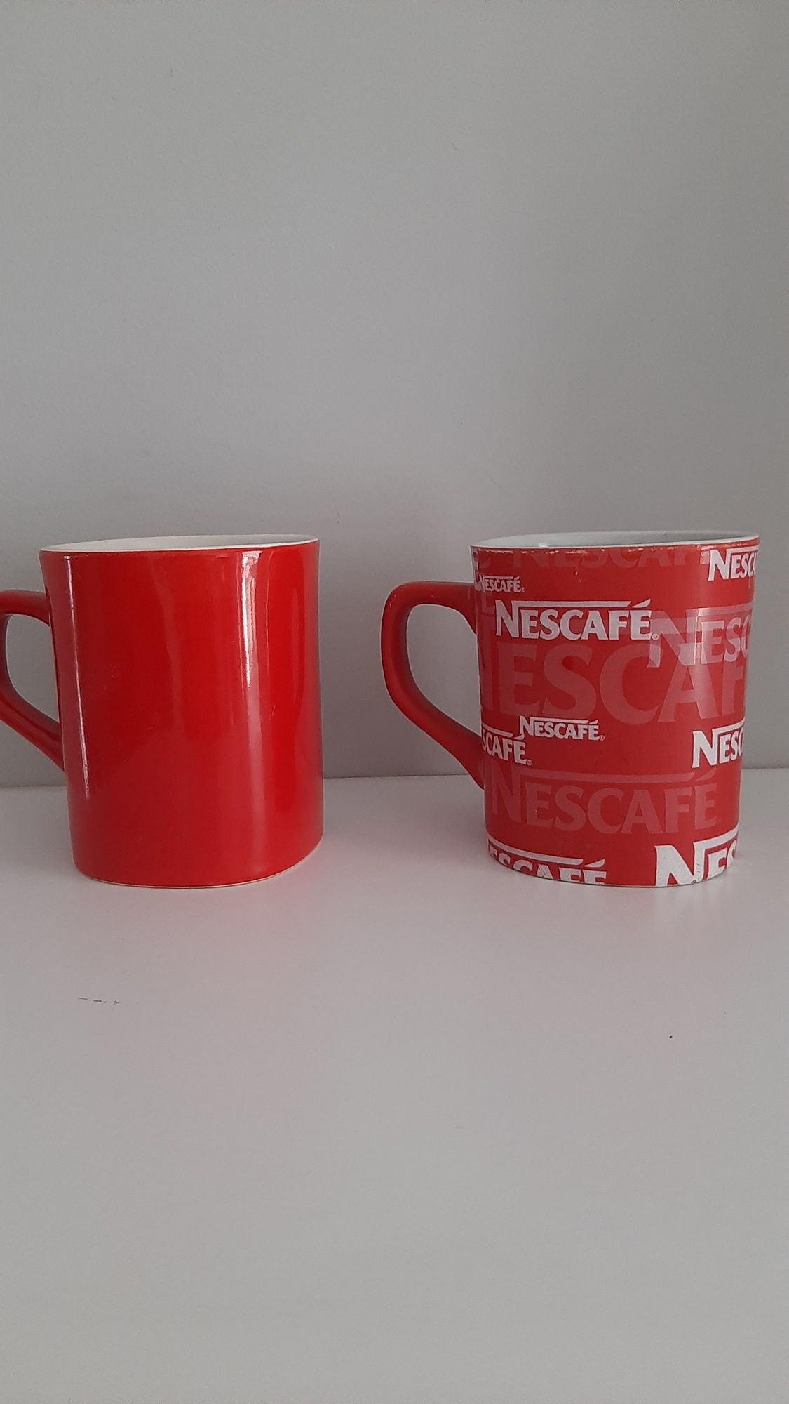 2 kubki czerwone Nescafe