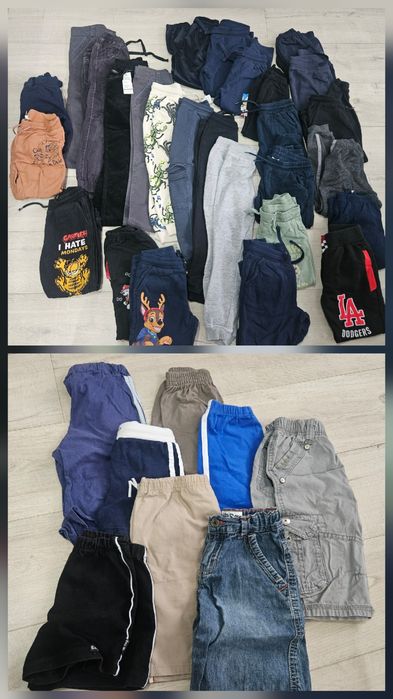 Paczka ubrań dla chłopca 201 elem. rozm. 110/116