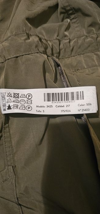 Kurtka parka Massimo Dutti r.S