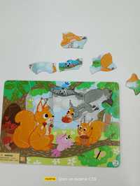 Puzzle Ramkowe 21 Wiewiórki Dodo