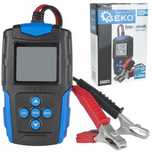 Tester akumulatorów 12/24V Geko LCD 3Ah-200Ah – miernik stanu baterii
