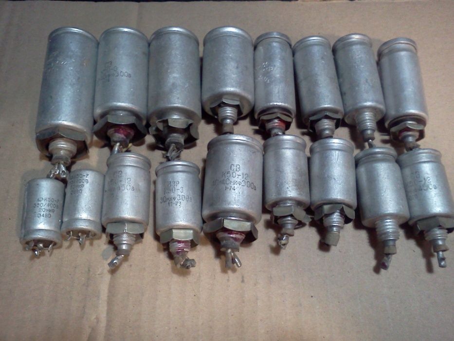 Сетевые конденсаторы (пусковые и рабочие конденсаторы для двигателей)