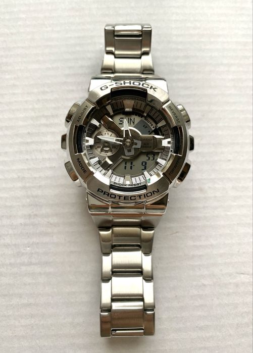 Чоловічий годинник Casio G-Shock GM-110D-8A G-Steel