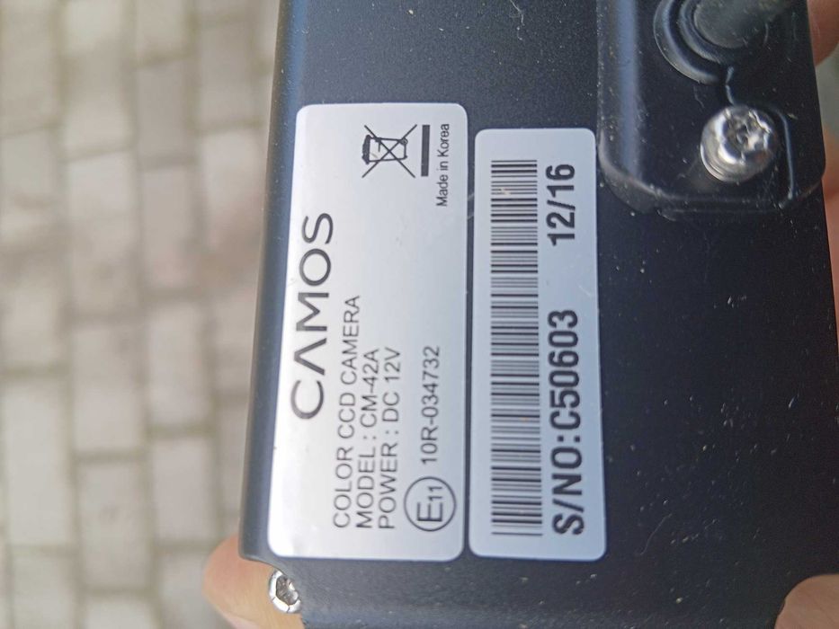 CAMOS camera przewody monitory