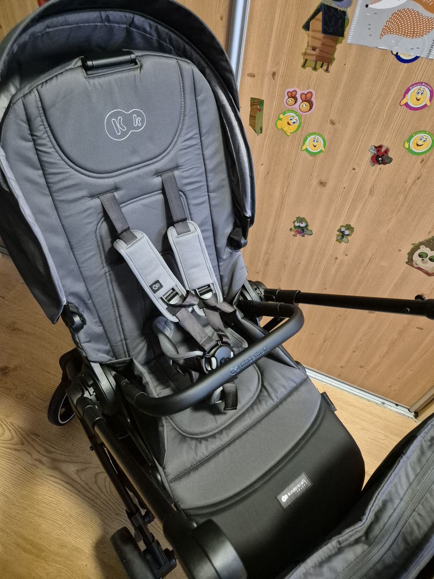 Wózek 2w1 kinderkraft yoxi wózek wielofunkcyjny ( 10 lat gwarancji )