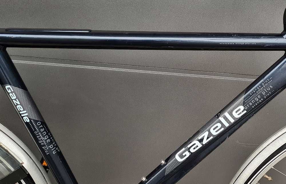 GAZELLE ORANGE PLUS Nexus 7 H57 męski miejski rower holenderski