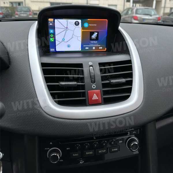 Auto-rádio 9" android 14 Peugeot 207 207 CC 2006 a 2015