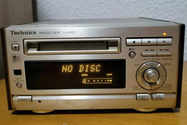 Technics Minidisc SJ-HD501 para peças ou reparação