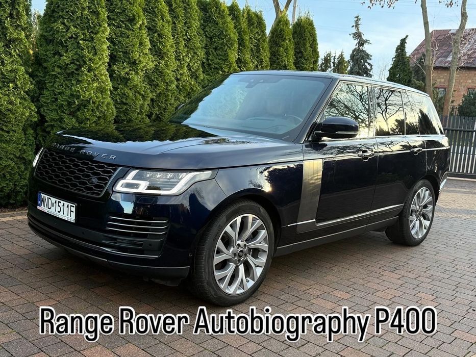 Land Rover Range Rover P400 Salon Polska VAT23 Autobiography Meridian Kamery360