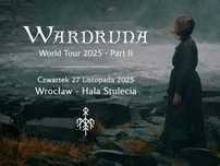 Sprzedam bilety na koncert Wardruna 27 listopada 2025 we Wrocławiu.
