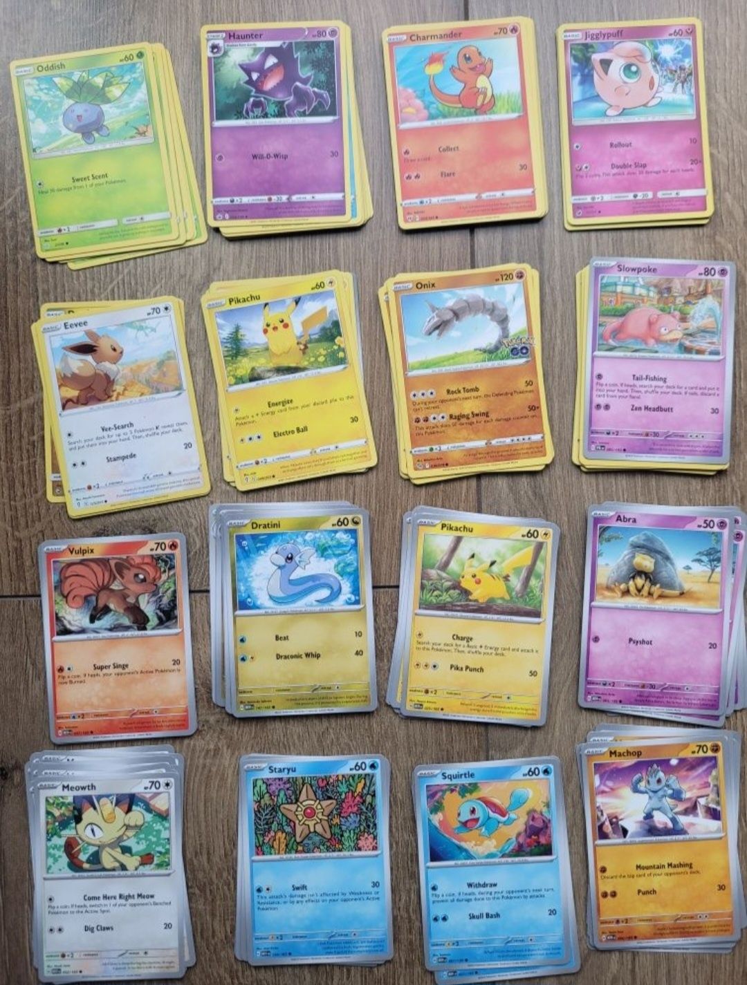 Karty Pokemon mix 100 wzorów. Pierwsza seria. Najpopularniejsze.