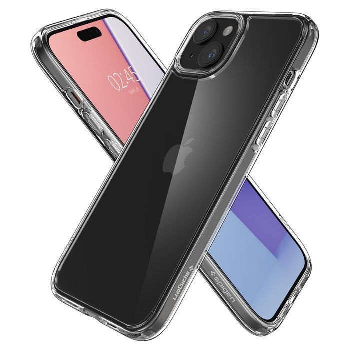Etui Spigen Ultra Hybrid iPhone 15 Plus - Krystalicznie Przejrzyste